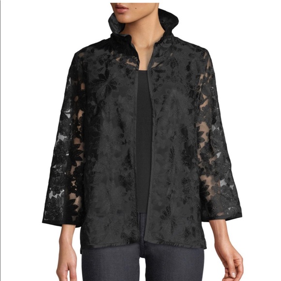 Caroline Rose Jacket Semi-sheer - Picture 2 of 5